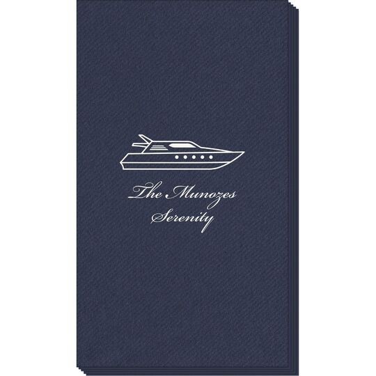 Outlined Yacht Linen Like Guest Towels
